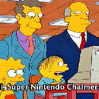 Simpsons - Super Nintendo Chalmers (Gif)